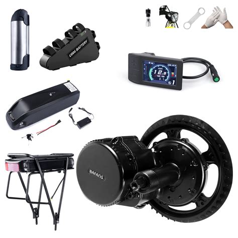 Buy BAFANG 48V 500W Mid Drive Kit : BBS02 Motor with Battery (Optional ...