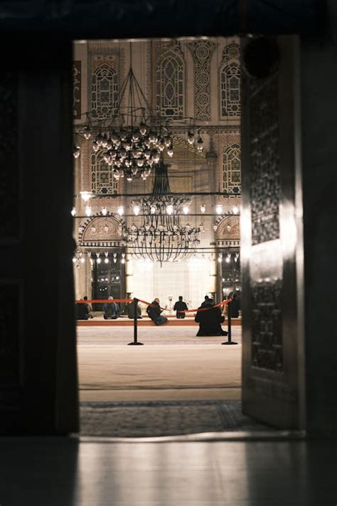 People Praying Inside the Mosque · Free Stock Photo