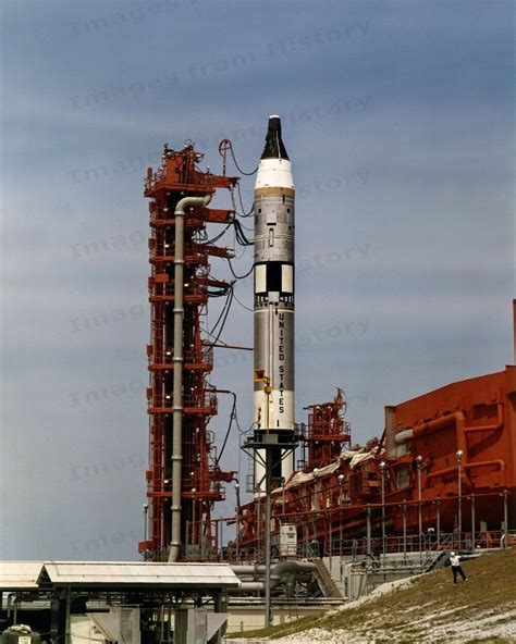 8x10 Print NASA Gemini 1 First Flight Titan II GKV Rocket 1964 #5501239 ...