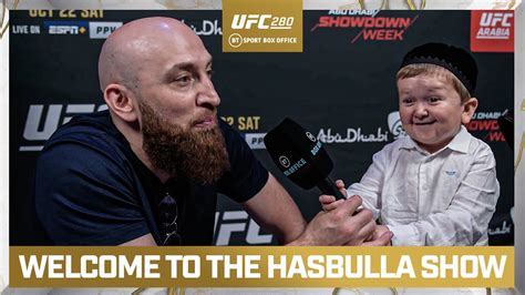 Welcome to the Hasbulla show! Hasbulla steals the mic at #UFC280 | Post-Fight Interview ...