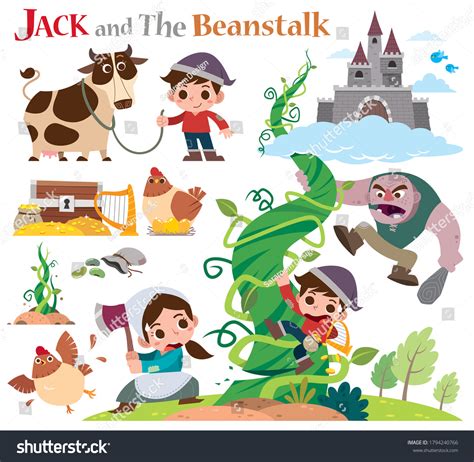 Watercolor Clipart Jack The Beanstalk | ubicaciondepersonas.cdmx.gob.mx