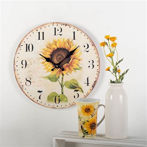 Sunflower Wall Clock – FORPOST TRADE INC.