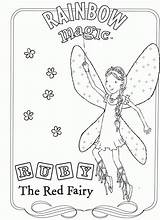 Rainbow Magic Coloring Pages sketch template