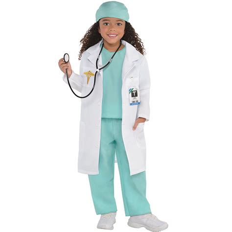 Doctor Halloween Costume for Toddler Girls, Medium, with Accessories ...