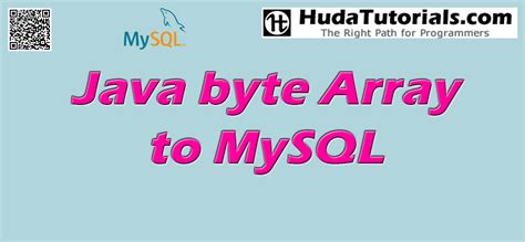 How to store byte array in MySQL using Java