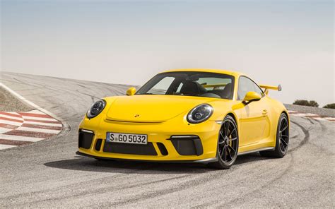 2018 Porsche 911 GT3 Racing Yellow Wallpapers | HD Wallpapers | ID #21585