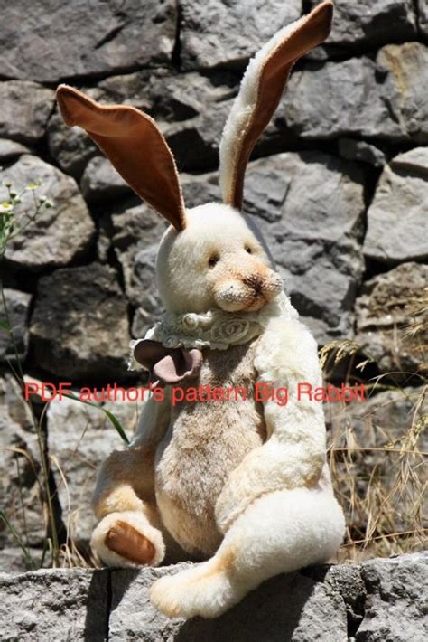 PDF Pattern Big Rabbit Teddy Rabbit Pattern - Etsy