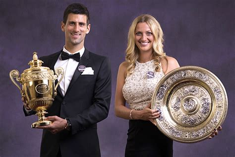 Photos: Novak Djokovic and Petra Kvitova celebrate at the Wimbledon Champions' Dinner - Sports ...