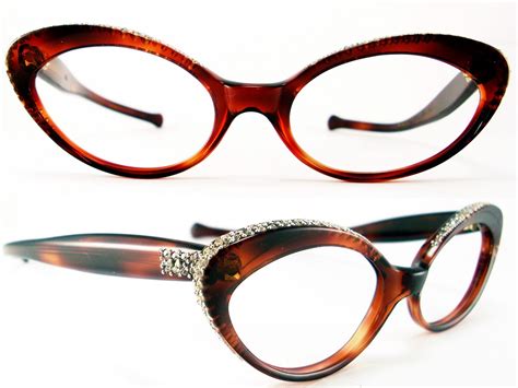 Vintage Eyeglasses Frames Eyewear Sunglasses 50S: VINTAGE CAT EYE ...