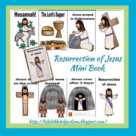 Printable Resurrection Story For Kids