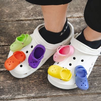 (Set of 2)Mini Croc Shoe Charm, Charms Compatible with Croc Shoes ...