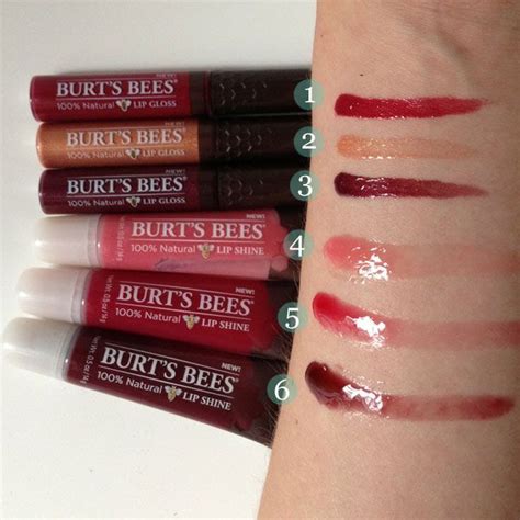 Burt's Bees lip shine and lip gloss review #LipGlossShiny | Burts bees ...