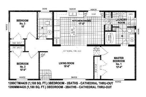 champion double wide mobile home floor plans : Modern Modular Home