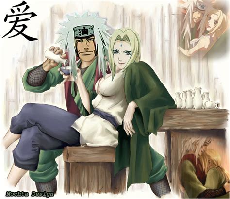 Bilinick: Jiraiya and Tsunade Wallpaper