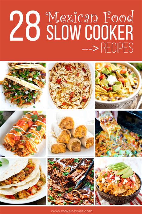 28 Favorite Mexican Food SLOW COOKER Recipes | Make It and Love It