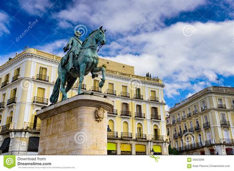 Puerta del Sol stock image. Image of scenic, europe, gateway - 56623289