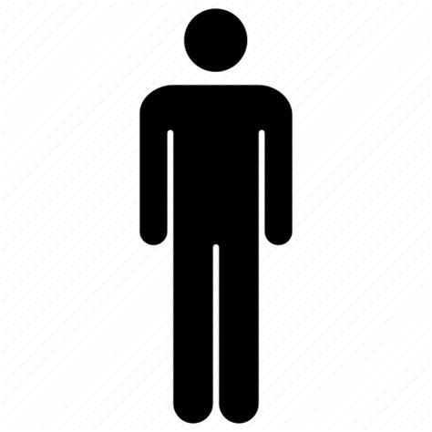 Man, person, sign icon