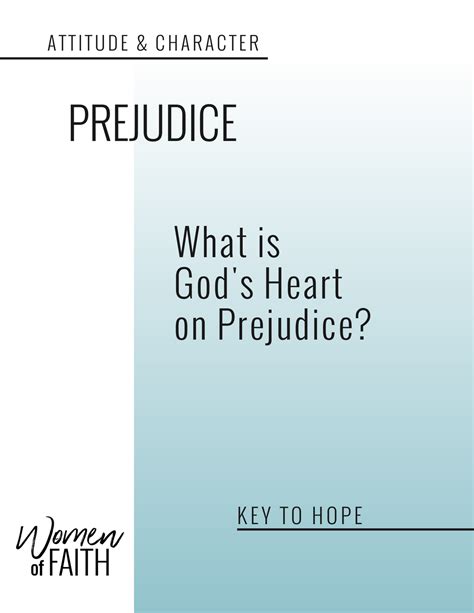 PREJUDICE: What Is Prejudice?