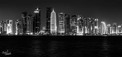 Doha Skyline on Behance