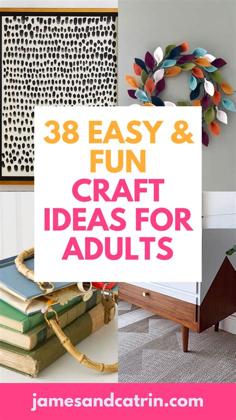 38 craft ideas for adults unleash your creativity – Artofit