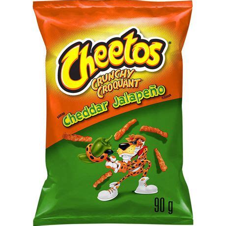 Cheetos Crunchy Cheddar Jalapeño Flavour Cheese Flavoured Snacks | Walmart Canada