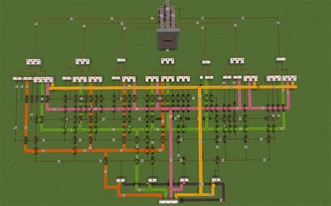 The finished project with all gates connected from above. The first ...