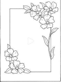 16 Floral border design ideas | floral border design, floral border ...