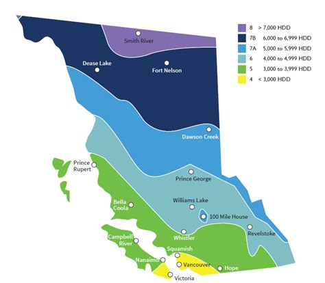 Bc Climate Zones Map