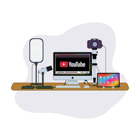 YouTube Studio: Free Download Of A YouTube Studio Illustration