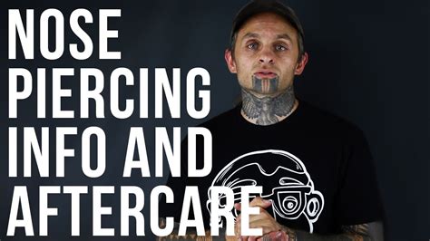 Nose Piercing Information & Aftercare | UrbanBodyJewelry.com - YouTube