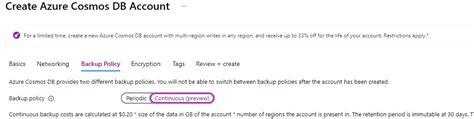 Continuous backup with point in time restore now in preview | LaptrinhX / News