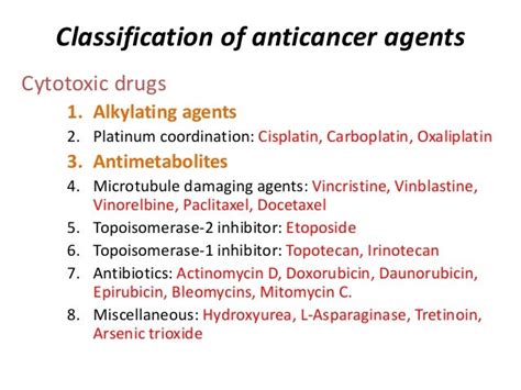 Introduction to chemotherapy of cancer