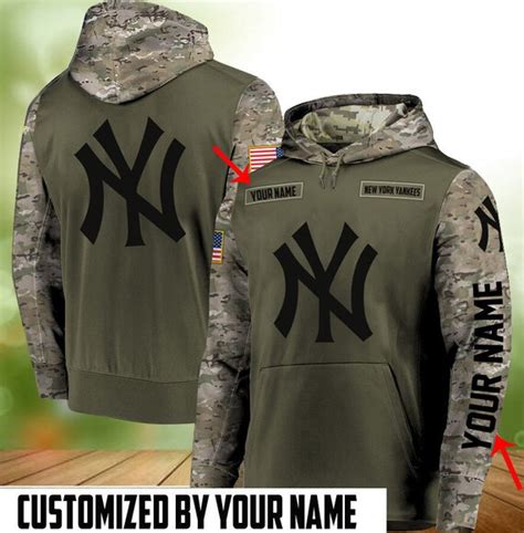 Yankees Hoodie New York Yankees Pullover Hoodie Personalized | Etsy