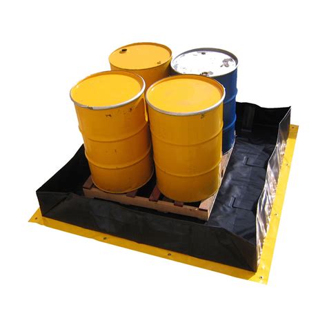 Spill Containment Pallet - Portable Drum Bund