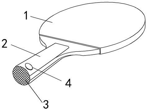 Table tennis bat with small fan - Eureka | Patsnap develop intelligence ...