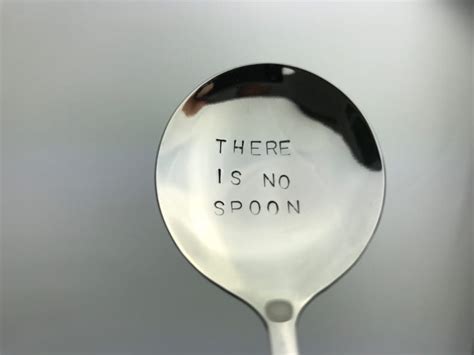 THERE is NO SPOON. Matrix Resurrection Inspired When Keanu or - Etsy