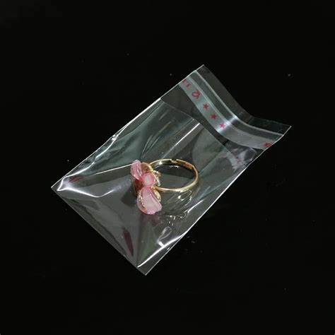 Cheap WholeSale 5000pcs Clear Small Mini 5x5cm +2cm Plastic Bags Self Adhesive Seal Retail ...