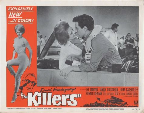 ANGIE DICKINSON, The Killers (1964) Lobby Card #3, Ernest Hemingway, J Cassavete | #2006992696