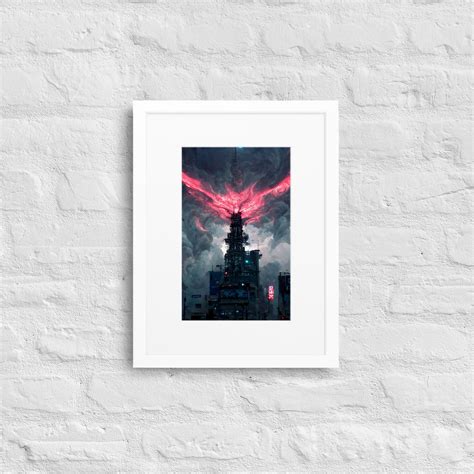 Final Fantasy VII: Summon Shinra Building Midgar Print - Etsy