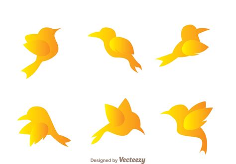 Flying Bird Icons 96103 Vector Art at Vecteezy