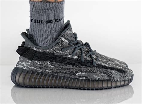 On-Foot Images of the adidas Yeezy Boost 350 V2 "MX Grey" · JustFreshKicks