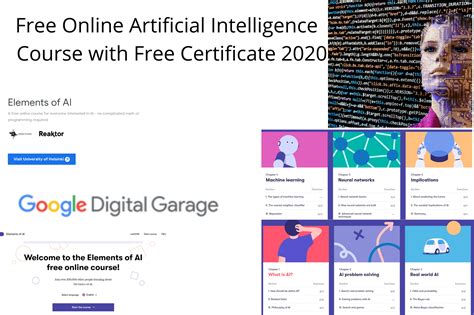 Free Online Artificial Intelligence Course with Free Certificate 2020 Google