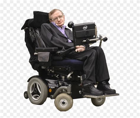 Stephen Hawking Chair - Stephen Hawking Clear Background, HD Png Download - 750x750(#843550 ...