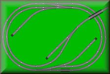 N Scale 2x3 Model Train Set layouts for Model Railroaders.