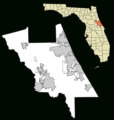 Seabreeze Florida Map - Printable Maps