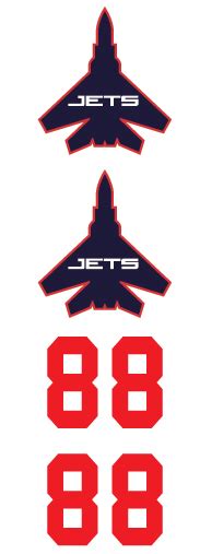 Chicago Jets Hockey Stickers & Decals