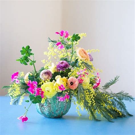 When Acacia is in full bloom in January, by Kiana Underwood | tulipina.com | Flower arrangements ...