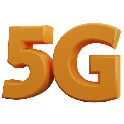 3d rendering 5g network icon isolated 12007901 PNG