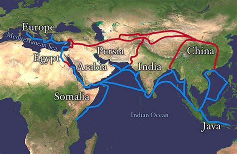 What Was The Silk Road Route? - WorldAtlas.com