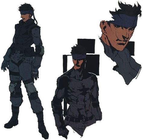 Metal Gear Snake Concept Art